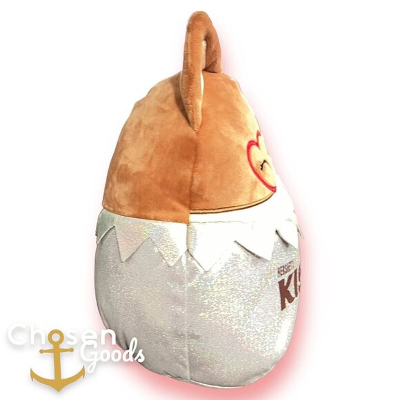 Squishmallows Chocolate Scented Regina The Corgi Hersheys Kisses Heart Glasses - Picture 4 of 9